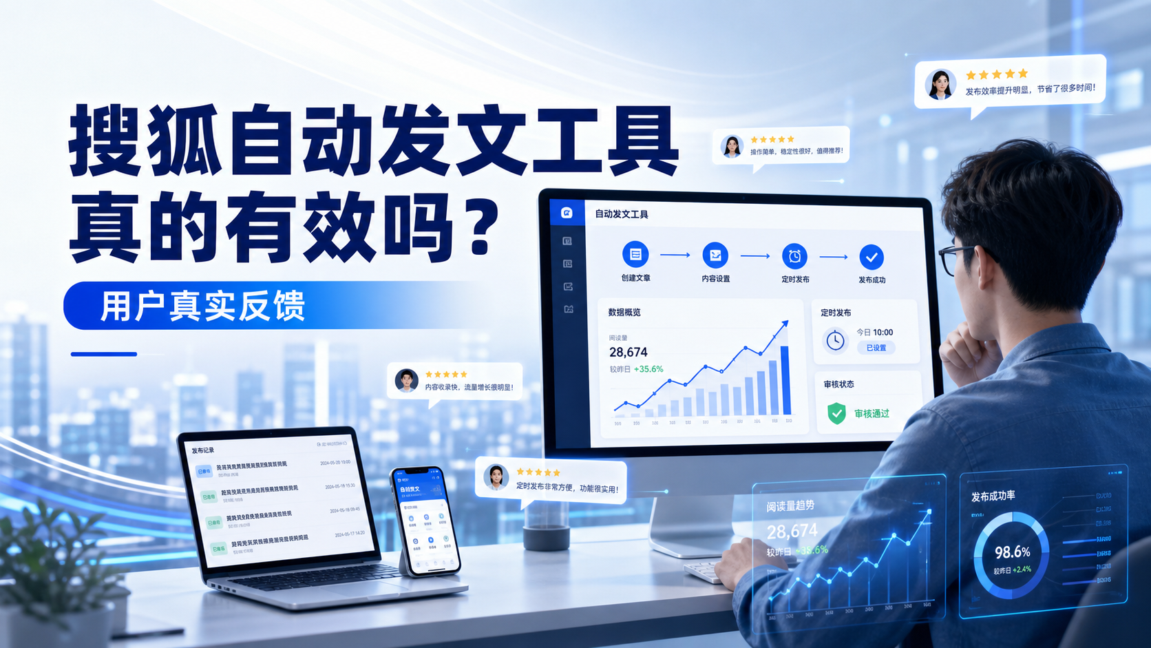 搜狐自动发文工具真的有效吗？三明用户的真实反馈