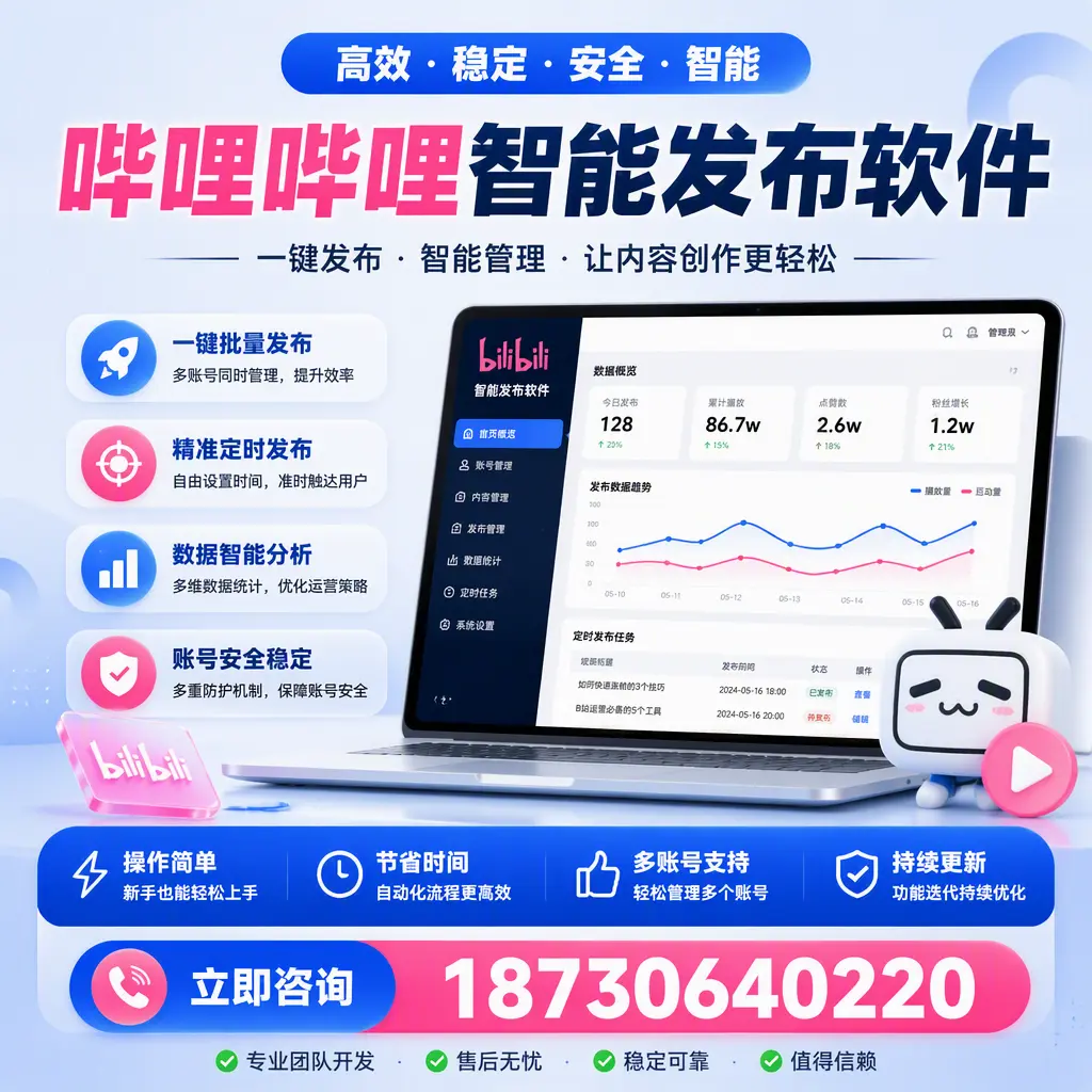 如何在 三明 制定有效的哔哩哔哩智能发布策略
